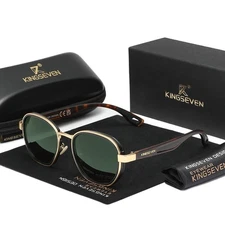 Gafas Sol Polarizada UV400 Unisex Lujo Montura Moda Casual Outdoor Party Driving