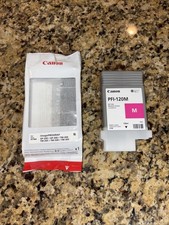 NEW Canon PFI-120M 130ml Pigment Ink Tank, Magenta New Open Box EXP: 01/2028