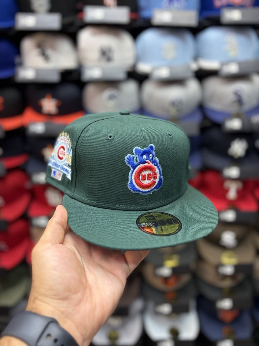 New Era Chicago Cubs Forest Green 1990 ASG 59fifty Fitted Hat (Sz