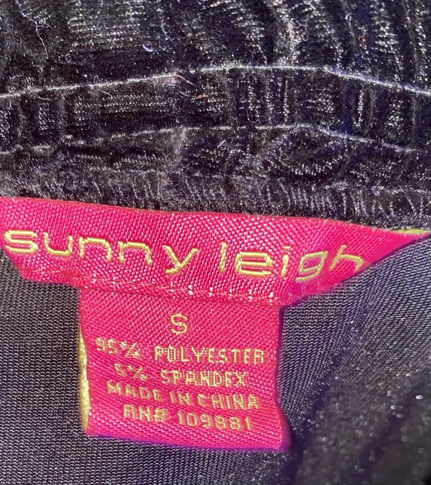 Cárdigan abierto de terciopelo negro victoriano de los años 90 Y2k para mujer Grunge caprichoso bruja Foto 4 de 4