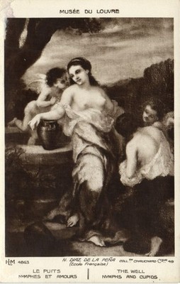 CPA Musée du Louvre N. DIAZ DE LA PENA - Le Puits, Nymphes et Amours (307910)