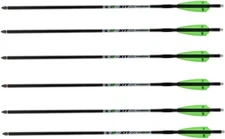 Xpedition XIT-20 20" Crossbow Bolts 6-Pack Carbon Arrows for 390X 410X 400X 420