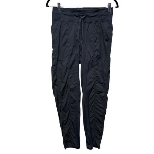 Lululemon Women Size 12 Street To Studio Pant II Mid Rise Stretch Drawstring Gym