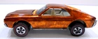 1969 Hot Wheels Custom AMX Redline US ORANGE ORIGINAL