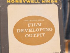 Honeywell Nikor Stainless Steel Film Developing Outfit Tank And Reel 35mm