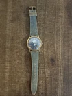 1970s Timex Snoopy Tennis Blue MYSTERY BALL wristwatch - Vintage working.