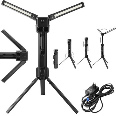 TECPO LED BAUSTRAHLER 10000 LUMEN AKKU ARBEITSSTRAHLER BAU STRAHLER CONNECT PLUS