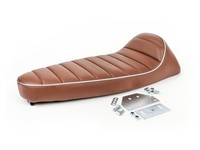 Sitzbank -FASTBACK 2.0- Vespa PK S, PK XL - Braun / Grau