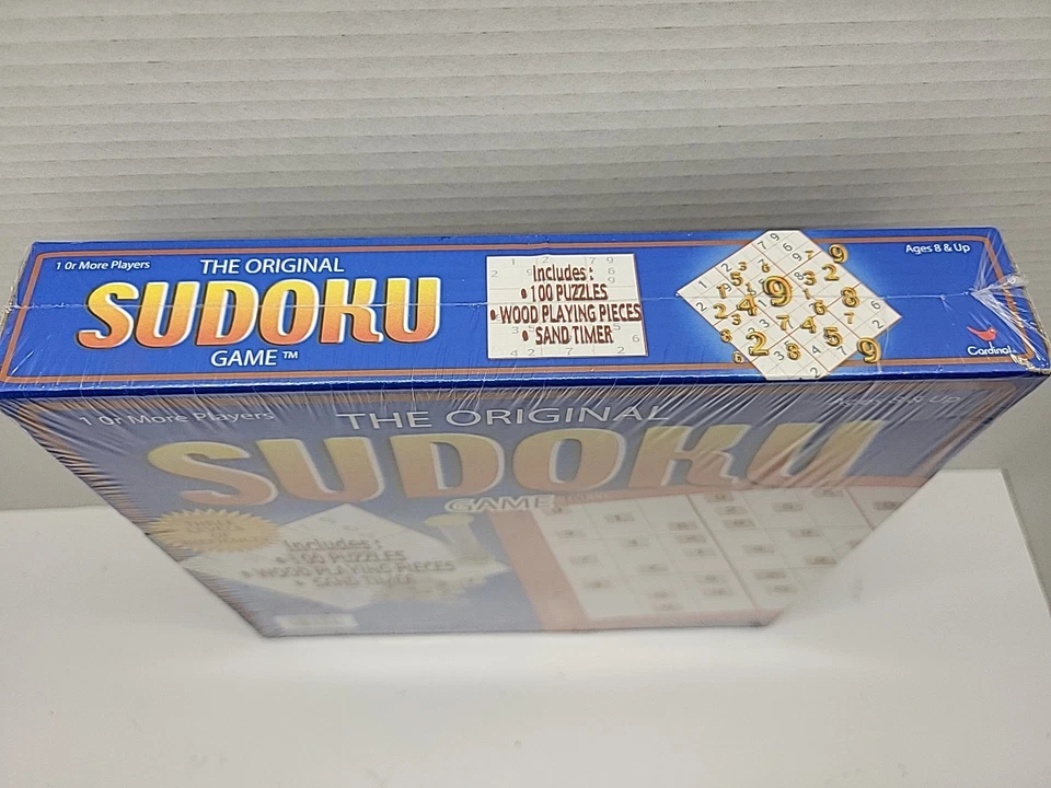 The Original Sudoku Board Game (Cardinal, 2005) Brand New Sealed. FREE SHIPPING - Image 3 of 4