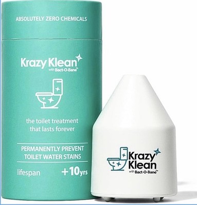 Krazy Klean Automatic Toilet Tank Cleaner Helps Reduce Buildup & Stains 1 count