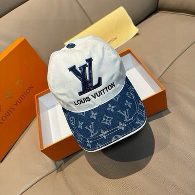 LV Unisex Color-Block Adjustable Baseball Cap