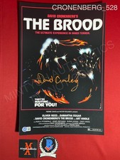 David Cronenberg autographed signed 11x17 photo The Brood Beckett COA