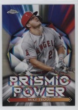 2021 Topps Chrome Prismic Power Mike Trout #PP-2 12i0