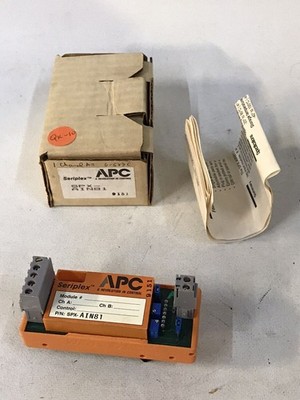 Seriplex, APC, SquareD SPX-AIN81 Analog Input Module 1 Ch 8 bit 0-5VDC