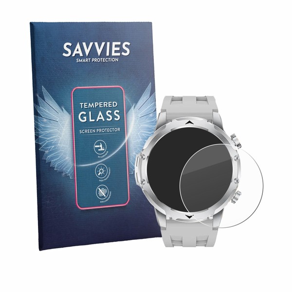 "Schutzglas FüR Fitvigor Smartwatch 1.53\" Displayfolie 9H"-image