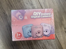 DIY Kids Instant Print Digital Camera Toy 3 Ages Thermal Paper Photo NEW Sealed