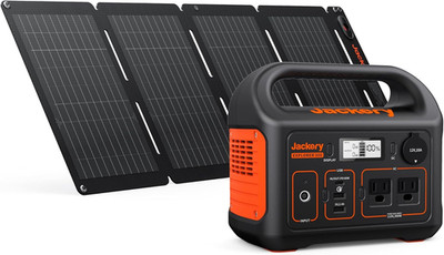Jackery Solar Generator 300, 293Wh Power Station with 40W Solar