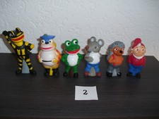 6 Original SALAMANDER Werbefiguren Lurchi und...