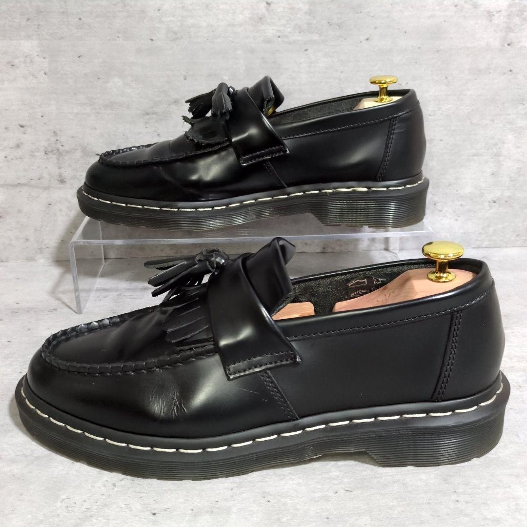 Dr.Martens Adrian WS Tassel Loafer Black Leather UK8/27cm Pre-Owned Boxed image 5