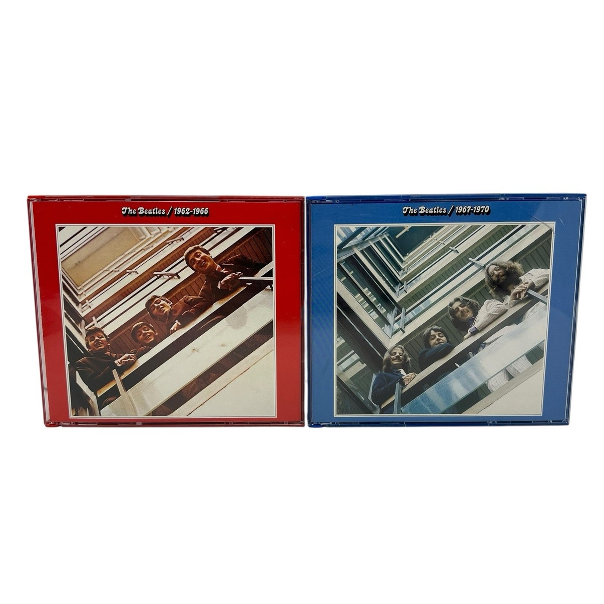 The Beatles Double CD Lot 1962-1966 & 1967-1970 Red Blue Album