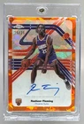 2025 Topps Chrome Sapphire Basketball Orange Rasheer Fleming #NS-RF