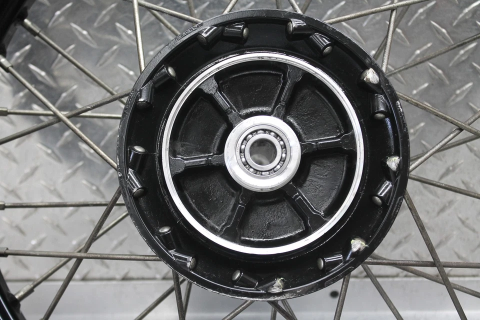 2015 KAWASAKI KLR650 TAKASAGO REAR WHEEL RIM J17M/CXMT2.50 - Image 2 of 4