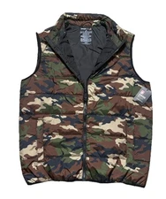 Swiss Tech Performance Gear Camouflage Puffer Vest Size XLarge NWT Ski Winter