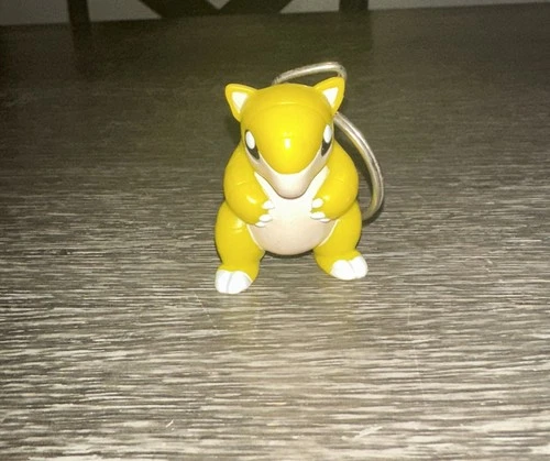 Sandshrew Burger King Keychain Toy Figure Vintage Original 1999 Pokemon 1.5”