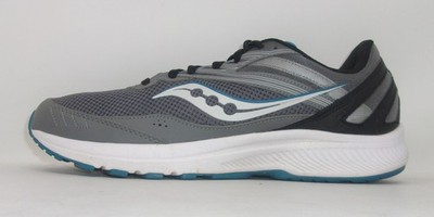 Saucony Men's Cohesion 15 Running Shoes, Charcoal/Topaz, 11 US - USED