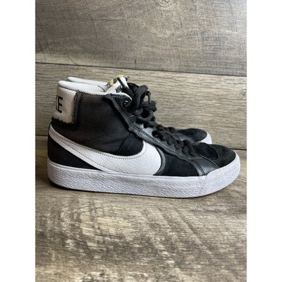 Nike SB Zoom Blazer Mid Premium Plus DR9144-001 Mens 9 Skate Shoes Black Sneaker