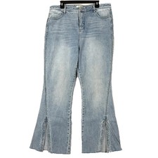 Liverpool Jeans HANNAH FLARE Women 16/18 Inseam 30.5. Bohemian Festival Concert