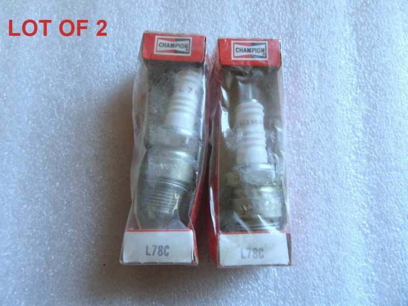 SP24 Champion Marine L78C Spark Plug Lot of 2 OEM New Factory Boat Parts