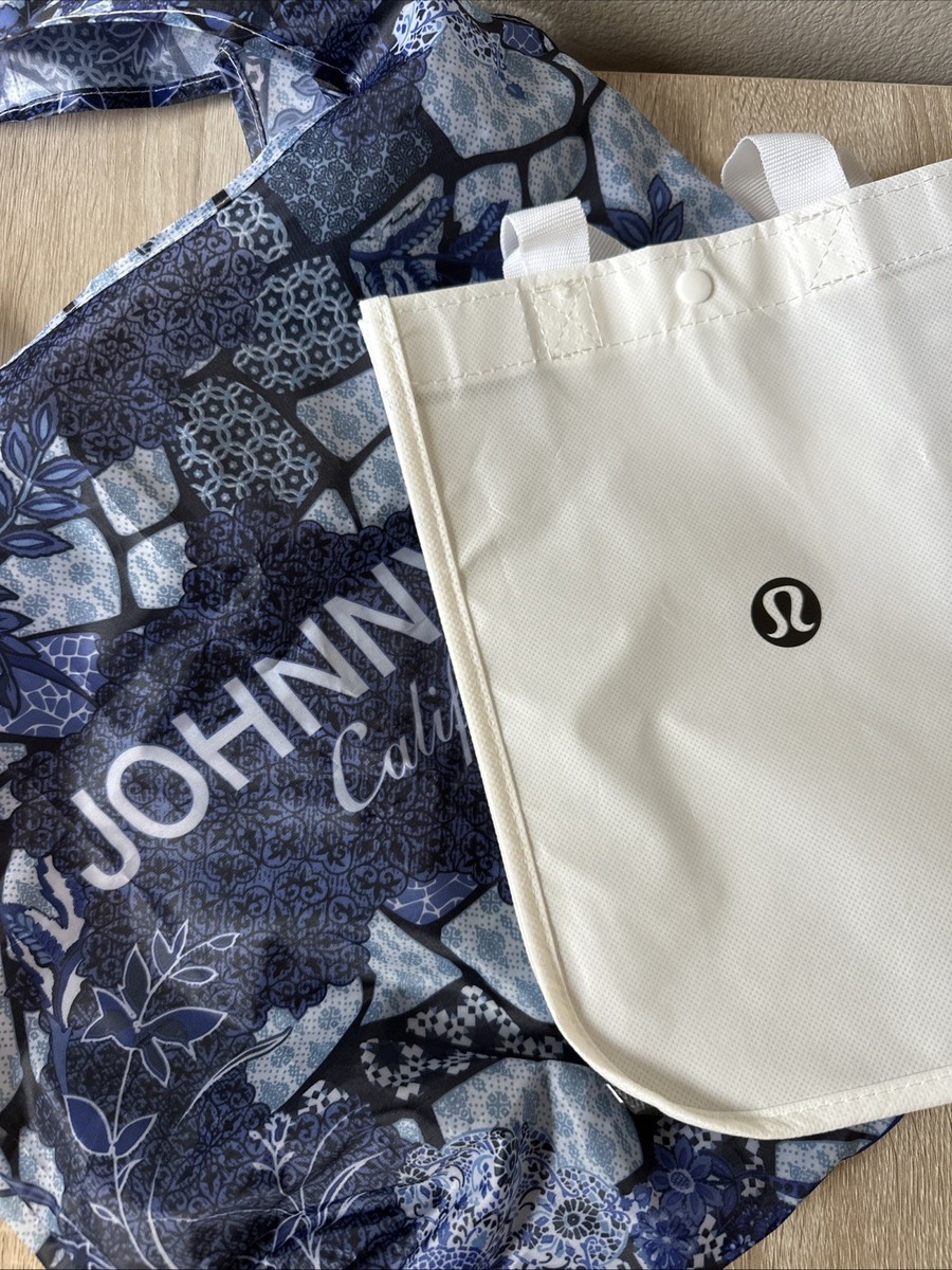 Johnny Was Lululemon Reusable Bag Shopping Tote Grocery Farmers