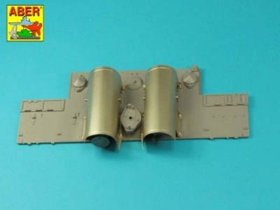 EXHAUST COVERS FOR TIGER I, AUSF.E - (EARLY/LATE VERSION) / 1:16 - Aber 16007