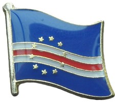 Cape Verde Flag Pin Badge Brooch Republic