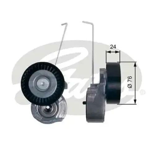 BELT TENSIONER VRIBBED BELT T38495 FOR LAND ROVER VOLVO V60 S80/II XC90/SUV 3.2L - Image 14