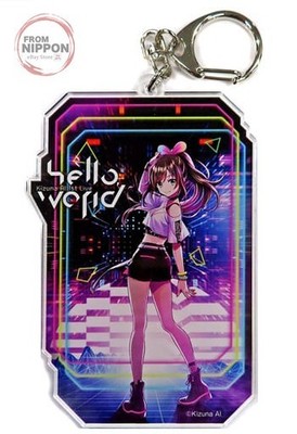 Kizuna AI (Key Visual) Acryl Schlüsselanhänger ''Kizuna AI 1st Live hello....