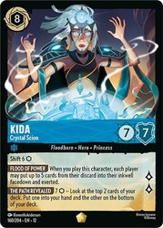 Kida - Crystal Scion 160/204 Wilds Unknown Cold Foil Legendary