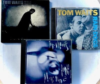 Tom Waits CD Set (3 Discs) ️ Bone Machine / Rain Dogs / Mule Variations  *RARE*