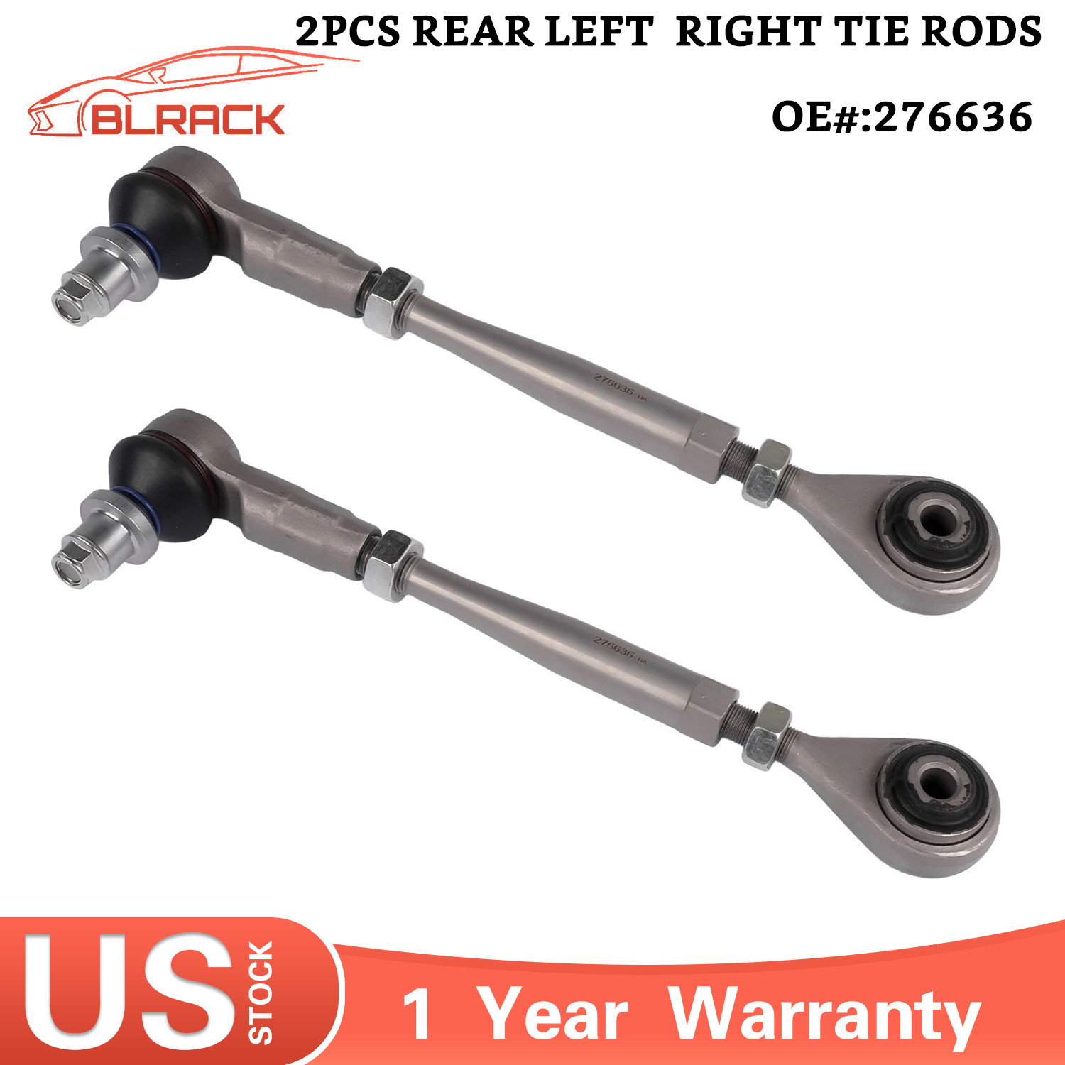 Maserati Quattroporte 2003-2012 Rear Right Toe links 2 pcs P/N 276636