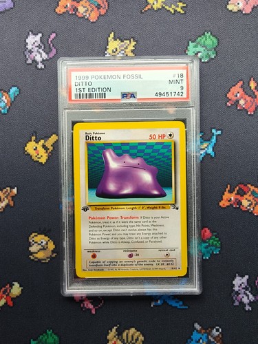 Ditto (1st Edition) graded PSA 9 for sale on eBay