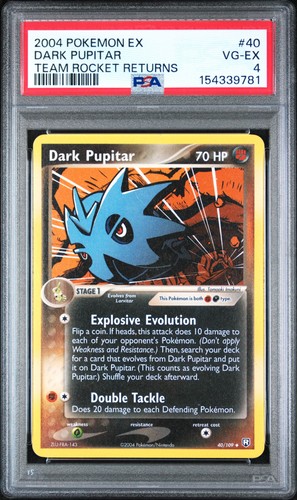 Dark Pupitar graded PSA 4 for sale on eBay