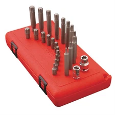 Sunex 9724 24-Piece Ribe Bit Set
