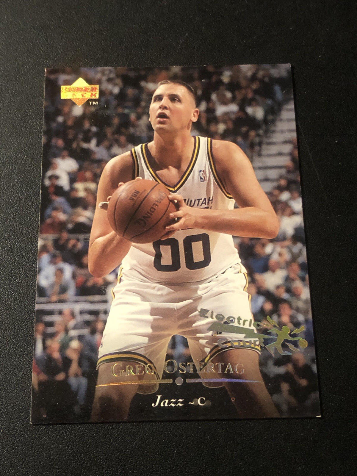 1995-96 Upper Deck Gold Electric Court Greg Ostertag #288 Rookie RC
