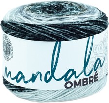 Lion Brand Mandala Ombre Yarn-Cool - 3 Pack