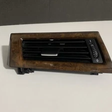 04-10 BMW 550i E60 E61 Front Left Driver Side Dashboard A/C AC Air Vent Wood OEM