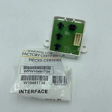 NEW GENUINE OEM WHIRLPOOL Commercial Washer Coin Slide Interface WPW10491734 ...