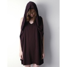 Alternative Apparel Dress with Hoodie Made in Peru