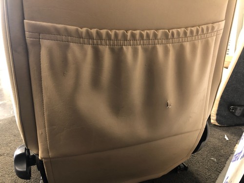 SAAB 9-3 93 Convertible Cream / Beige Tan Leather Seats Front & Rear 1998-2003 - Picture 16 of 18