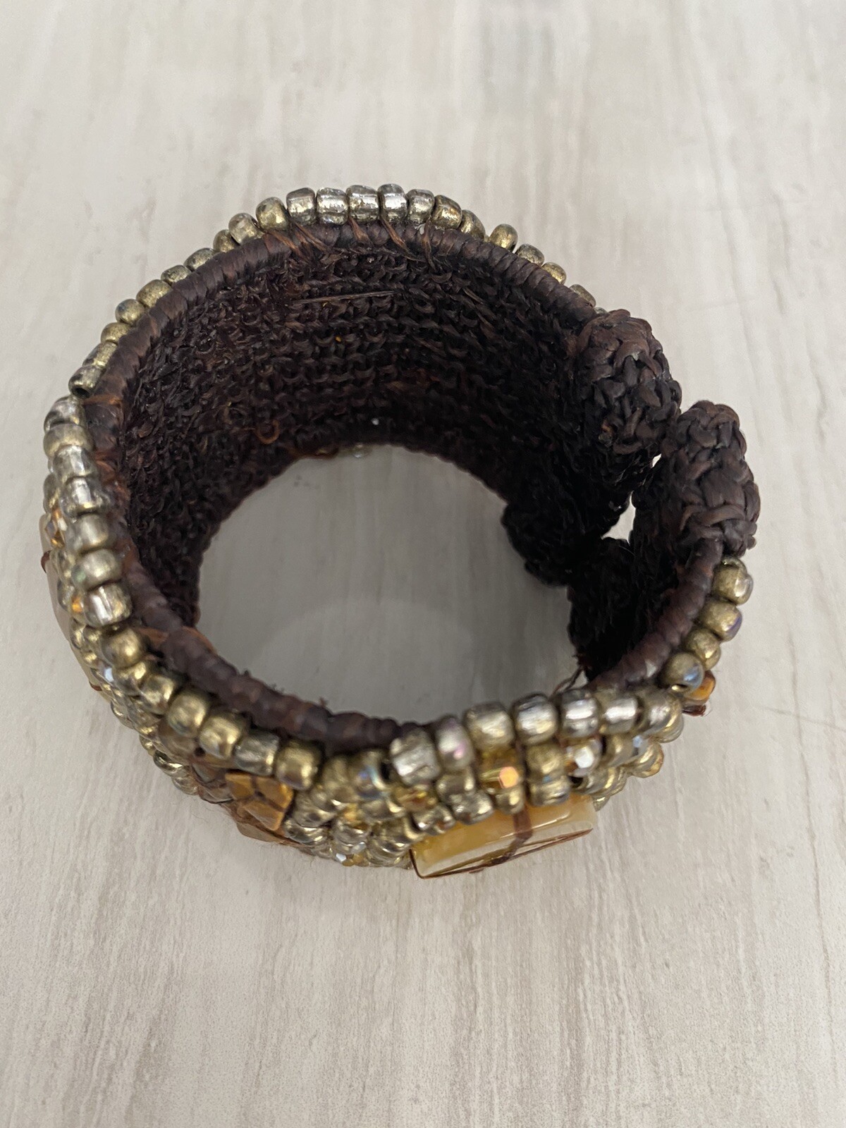 Handmade Gemstone Cuff Bracelet - image 5